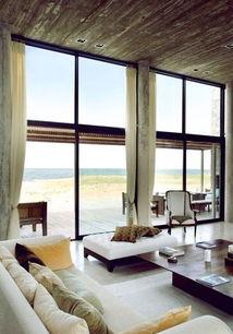 吃瓜海景落地窗视频