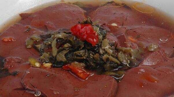 王大瓜吃猪血视频,口感大揭秘！